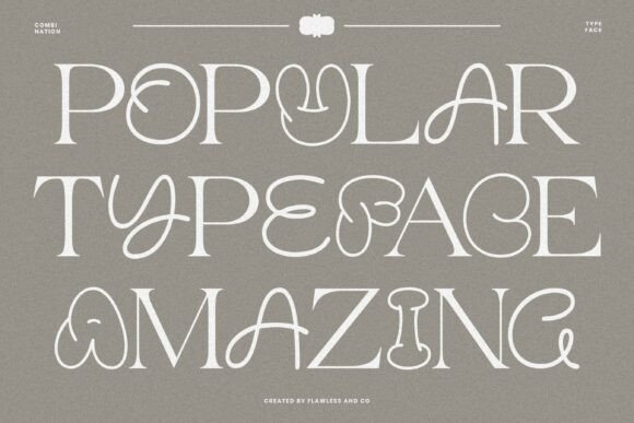 Round Dead Font PNG with transparent background - Preview 1