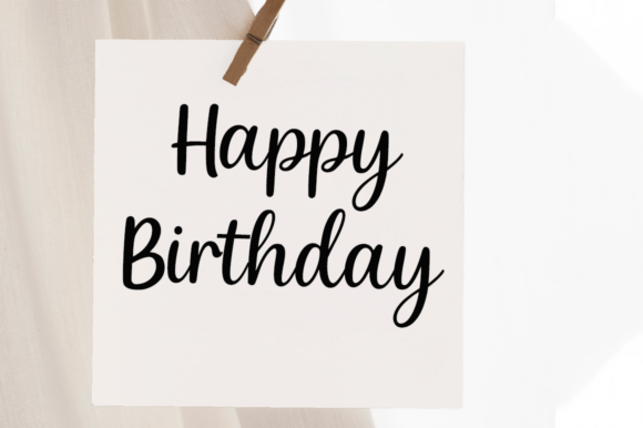 Saturday Vibes Font PNG with transparent background - Preview 1