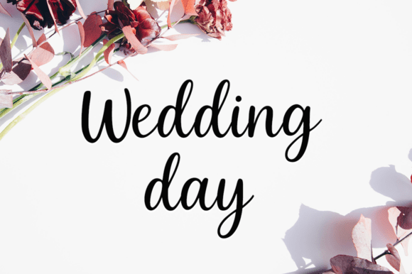 Saturday Vibes Font PNG with transparent background - Preview 4