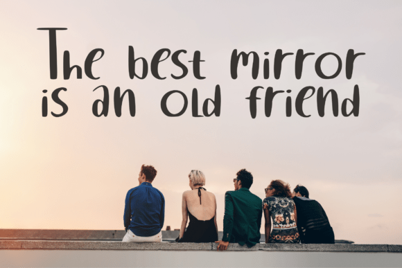 Simp Friends Font PNG with transparent background - Preview 2