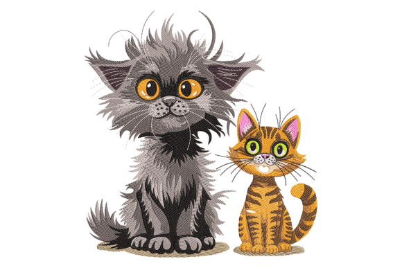 Adorable Fluffy Cat kawaii cat svg cute