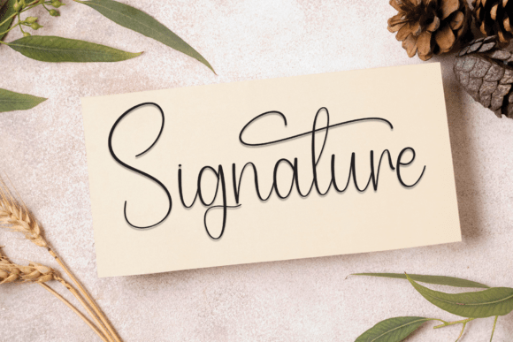 Amstedam Signature Font - Preview 4
