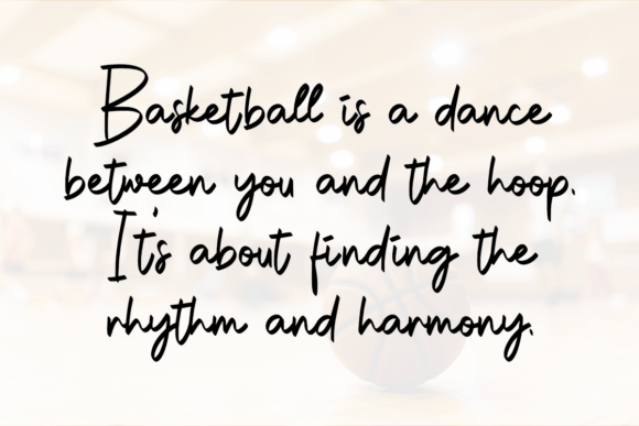 Basketball Font - Preview 2