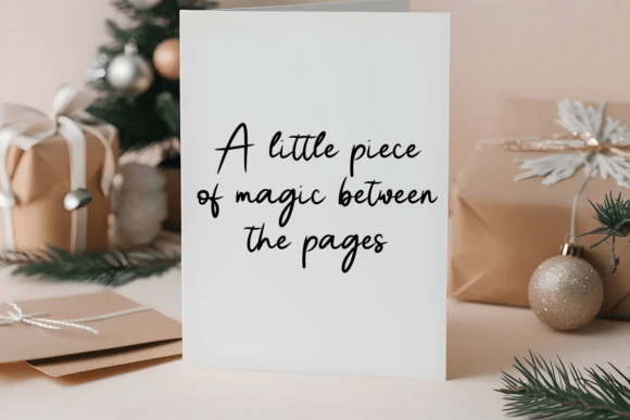 Bookmark Font - Preview 4