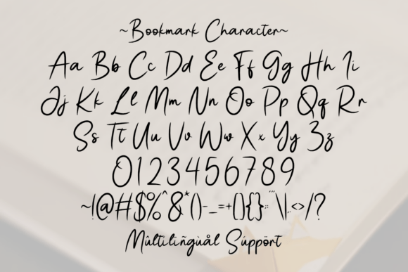 Bookmark Font - Preview 5
