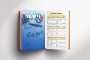 📘 Budget Planner Canva Template Graphic by designmela01 · Creative Fabrica