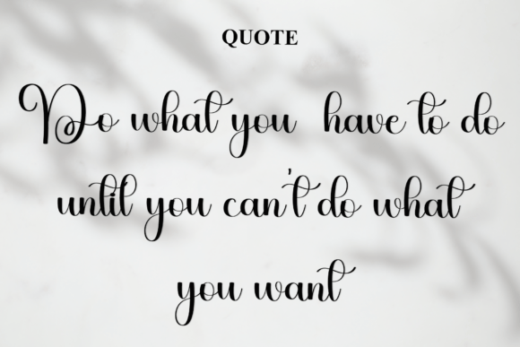 Calligraphy Font - Preview 5
