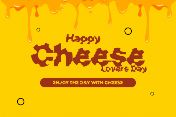 Cheese Font - Preview 2