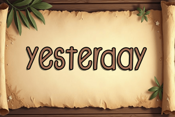 Cross Font - Preview 2