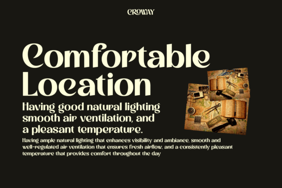 Croway Font - Preview 3