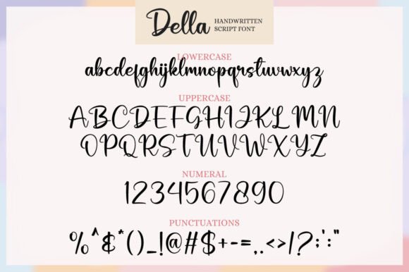 Della Font - Preview 6
