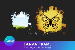 Editable Canva Creative Frame Template Graphic by crazysam · Creative ...