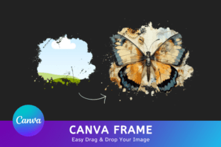 Editable Canva Creative Frame Template Graphic by crazysam · Creative ...