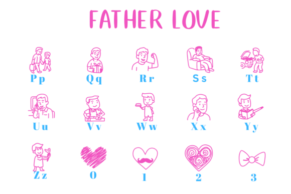 Father Love Font - Preview 2