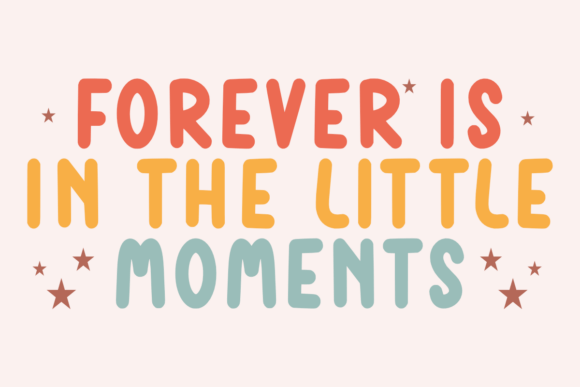 Forever Collage Font - Preview 1