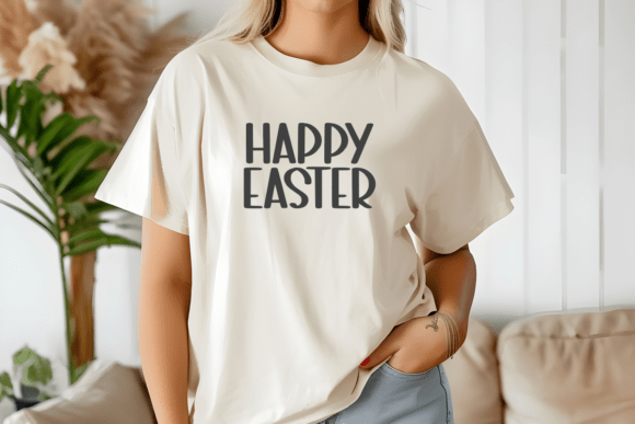 Hoppy Easter Font PNG with transparent background - Preview 3