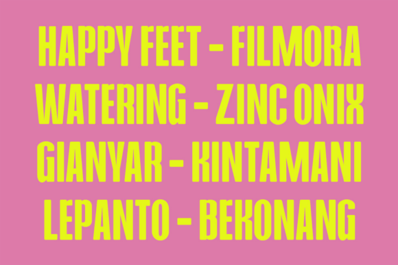 Jairo Font PNG with transparent background - Preview 2