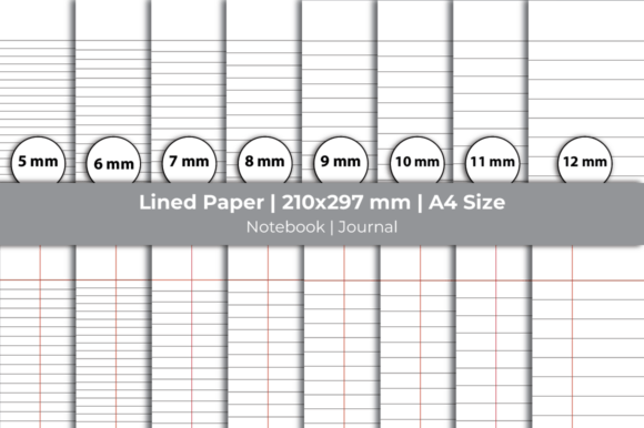 Lined Paper | Notebook | Journal