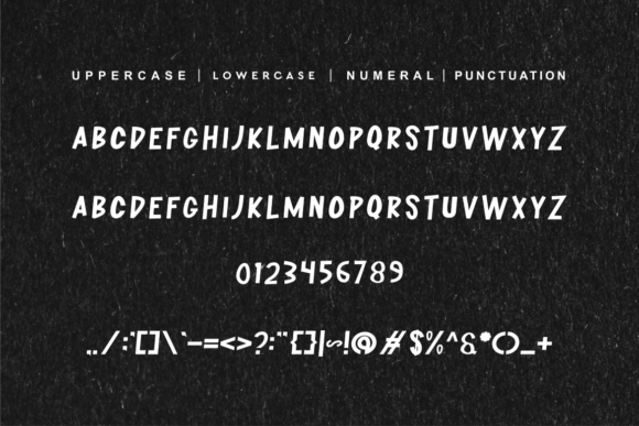 Marker Dekane Font PNG with transparent background - Preview 2
