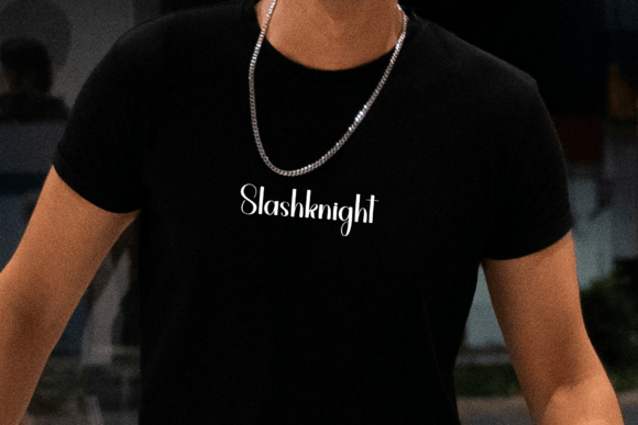 Midnight Birthday Font PNG with transparent background - Preview 4