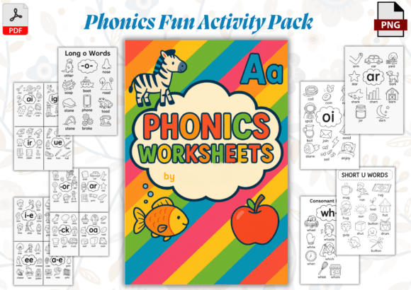 Phonics Vowel & Blend Activity Pack