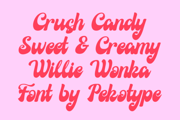 Pickmin Font PNG with transparent background - Preview 3