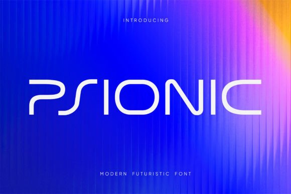 Psionic Font by pekotype · Creative Fabrica font preview