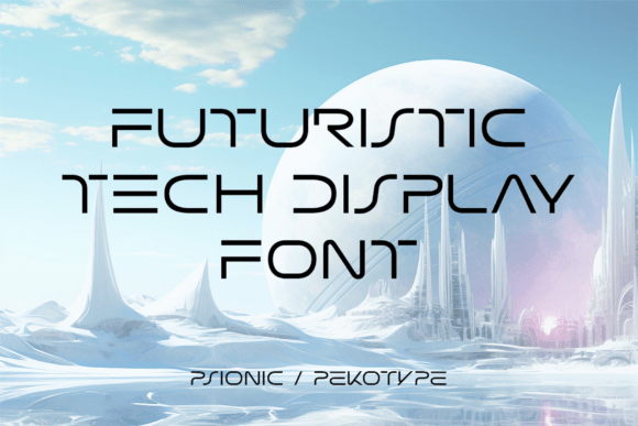 Psionic Font PNG with transparent background - Preview 1