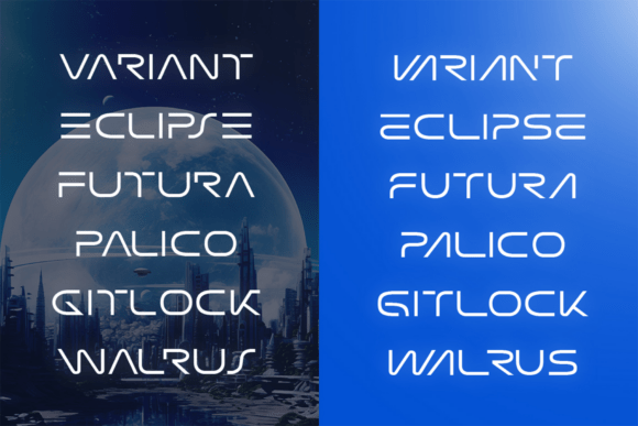Psionic Font PNG with transparent background - Preview 2