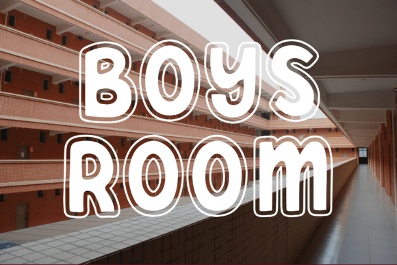 Quirky Varsity Font PNG with transparent background - Preview 3