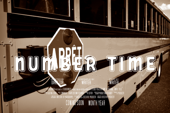 Quirky Varsity Font PNG with transparent background - Preview 5