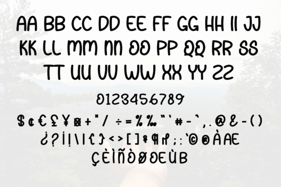 Sadnes Font PNG with transparent background - Preview 3