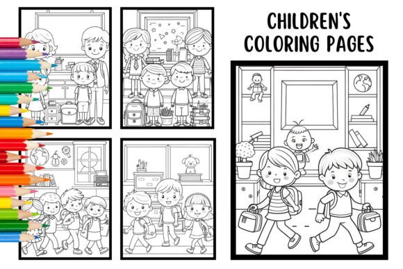 10+ Coloring Pages. Drawing. Kids