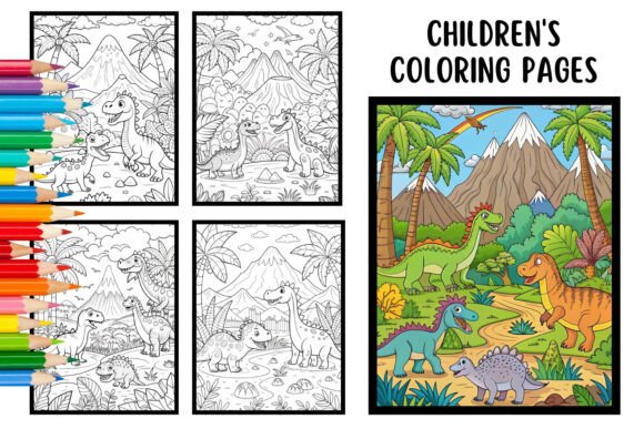 14+ Children's Coloring. Pages. Kids