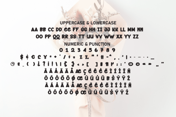 Bouquet Font PNG with transparent background - Preview 6