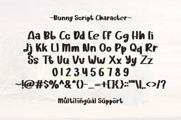 Bunny Script Font - Preview 5