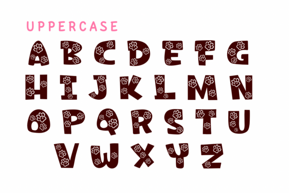 Cat Animal Font - Preview 1