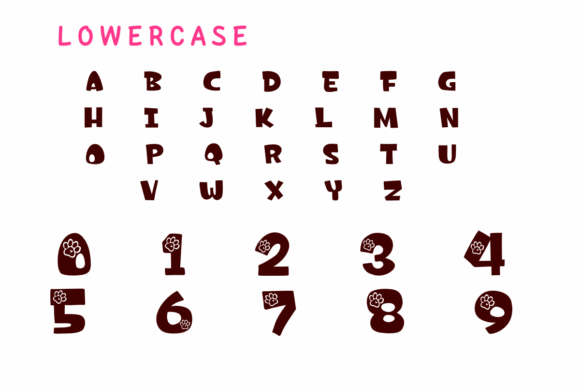 Cat Animal Font - Preview 2