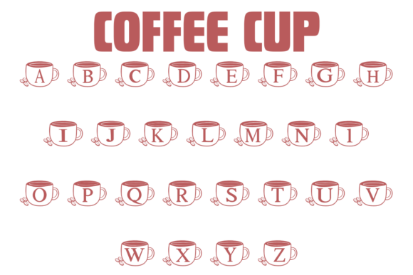 Coffee Cup Font - Preview 1