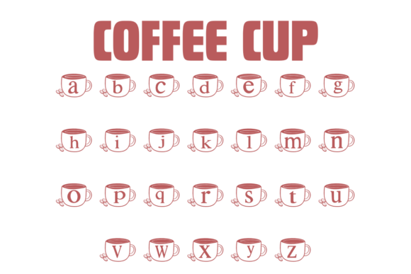 Coffee Cup Font - Preview 2