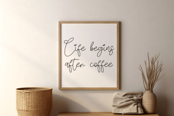 Coffee Time Font - Preview 1