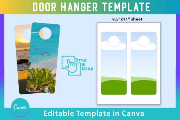 Door Hanger Template Canva