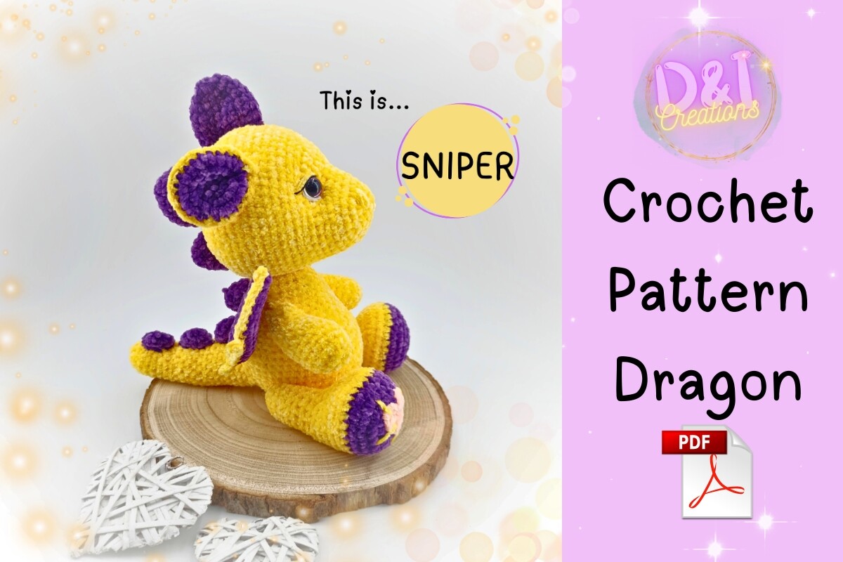 Dragon Crochet Pattern Amigurumi Pdf