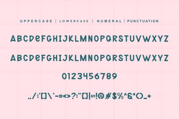 Easter Ogired Font - Preview 2