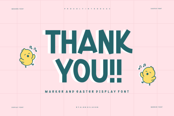 Easter Ogired Font - Preview 5