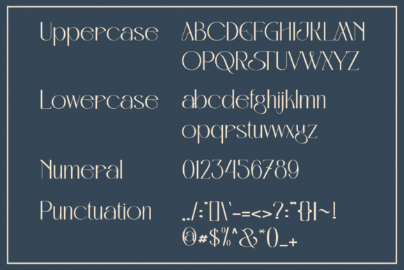 Evoltace Bragiffael Font - Preview 1
