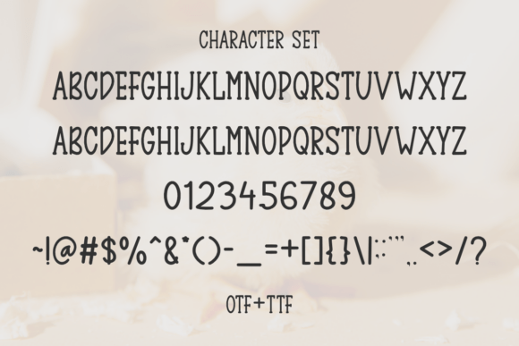 Fuzzy Chicklet Font PNG with transparent background - Preview 5