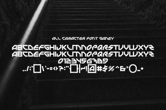 Ganey Font - Preview 1