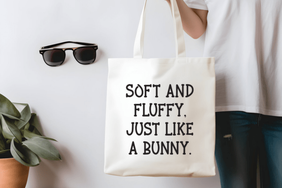 Glitter Bunny Font PNG with transparent background - Preview 4