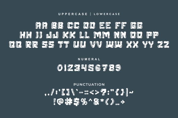 Gotani Chilok Font PNG with transparent background - Preview 4
